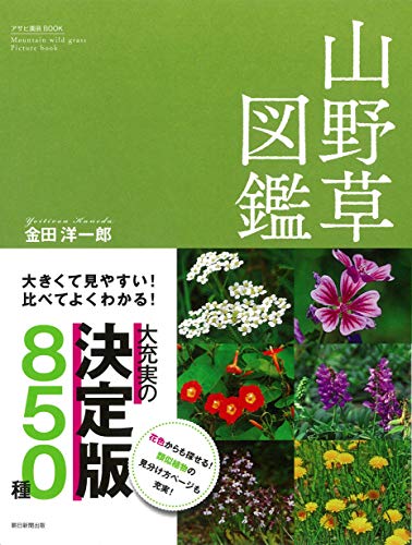 大きくて見やすい! 比べてよくわかる! 山野草図鑑 (アサヒ園芸BOOK)