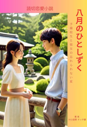 八月のひとしずく 恋愛小説 おすすめ 大人向け 読み放題 一覧 ベストセラー キュンキュン 泣ける 作家: 予備校生と彼女の忘れられない夏