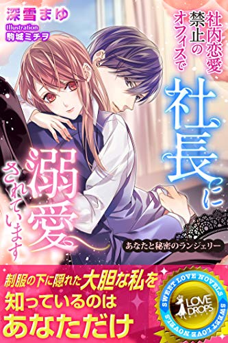 社内恋愛禁止のオフィスで社長に溺愛されています あなたと秘密のランジェリー【電子書籍限定版】 (らぶドロップス)
