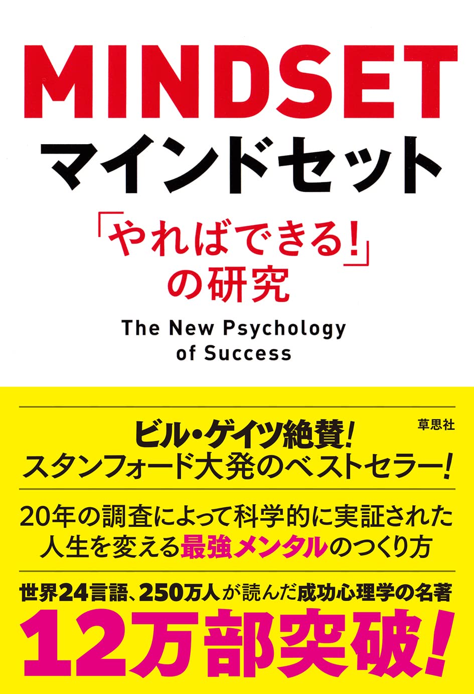 Mind Set "You Can Do It” Research (English Language Not Guaranteed)