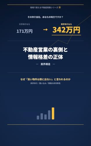 不動産営業の裏側と情報格差の正体: 業界構造 現場で使える不動産実務シリーズ