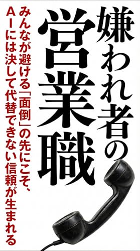 嫌われ者の営業職: みんなが避ける「面倒」の先にこそ、AIには決して代替できない信頼が生まれる――99人に断られても、1人を救う正義