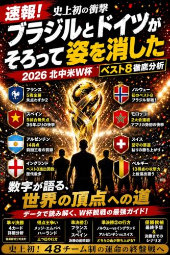 ワールドカップ2026 ベスト8完全ガイド: データで読み解く、決勝までの道のり