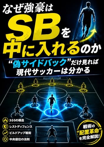 なぜ強豪はSBを中に入れるのか: “偽サイドバック”だけ見れば現代サッカーは分かる サッカーが急に分かるシリーズ (フットボール分析室)