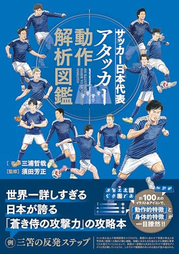 サッカー日本代表アタッカー動作解析図鑑