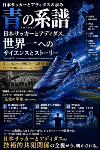 青の系譜：日本サッカーとアディダス、世界一へのサイエンスとストーリー: 道具の格差から160億円の一括独占契約、そして2050年へのロードマップまで