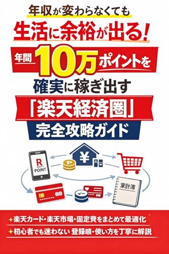 年収が変わらなくても生活に余裕が出る！年間10万ポイントを確実に稼ぎ出す『楽天経済圏』完全攻略ガイド