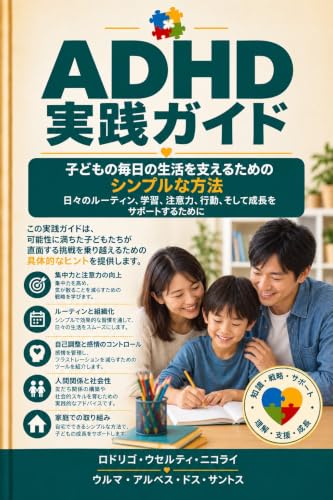 ADHD 実践ガイド: 子どもの毎日の生活を支えるためのシンプルな方法 日々のルーティン、学習、注意力、行動、そして成長をサポートするために