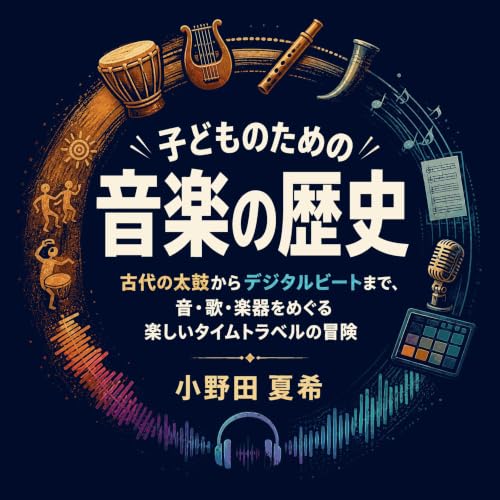 子どものための音楽の歴史：古代の太鼓からデジタルビートまで、音・歌・楽器をめぐる楽しいタイムトラベルの冒険