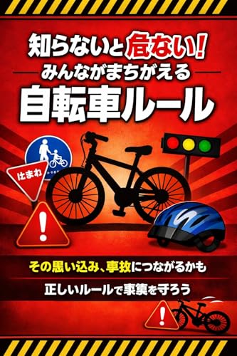 知らないと危ない!みんながまちがえる自転車ルール