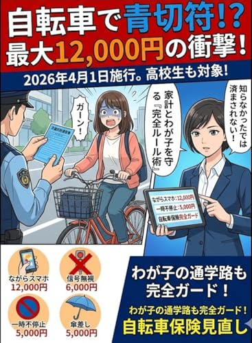 青切符で罰金!? 改正道交法・自転車通勤の新ルール完全防衛術