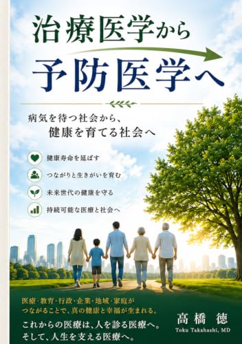 治療医学から予防医学へ : 病気を待つ社会から、健康を育てる社会へ
