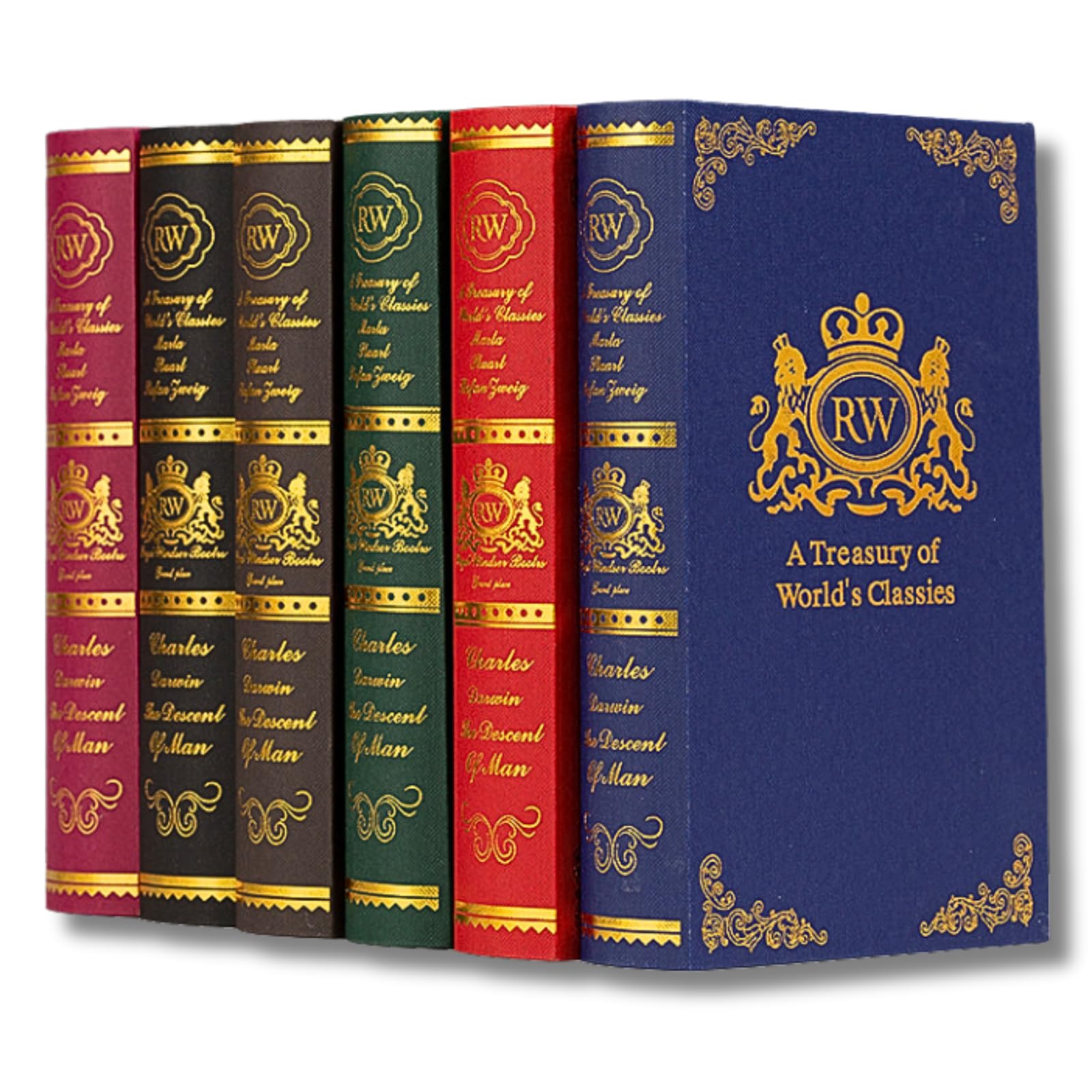 Imitation Book Dummy Book Western Book Interior (Set of 6)