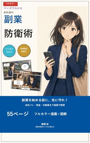 マンガでわかる 会社員の副業防衛術: 会社バレ・税金・確定申告・住民税からAI副業の落とし穴まで 始める前に読む守りの入門書