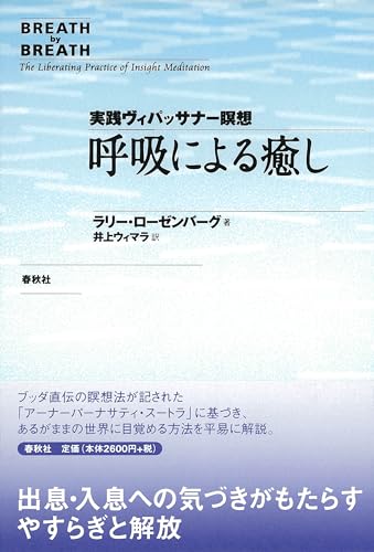 呼吸による癒し 実践ヴィパッサナー瞑想