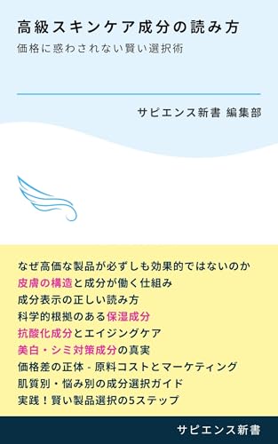 高級スキンケア成分の読み方: 価格に惑わされない賢い選択術