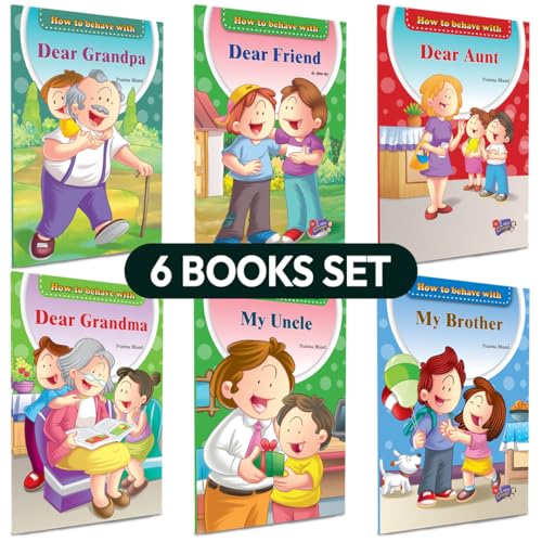 My Family Books for Kids | Good Habits Manners Story Book For 3 Year Old Children | My First Library Box Set | Nursery Reading | Story Books in English | Baby Learning | Preschool Children's Behaviou