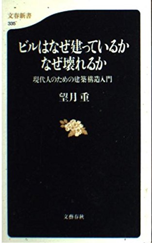 ビルはなぜ建っているかなぜ壊れるか-現代人のための建築構造入門 (文春新書 335)