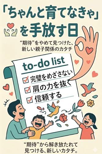 「ちゃんと育てなきゃ」を手放す日: 40代で父親になった僕の子育てで、「期待」をやめたら親子関係が変わった話