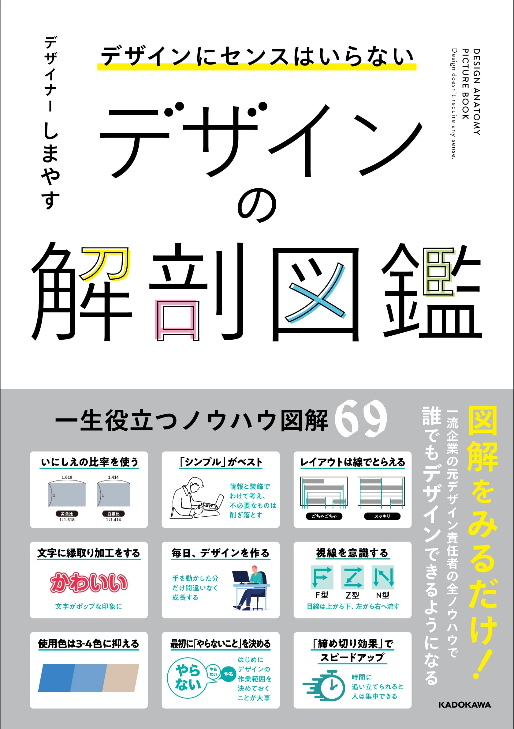 デザインにセンスはいらない デザインの解剖図鑑