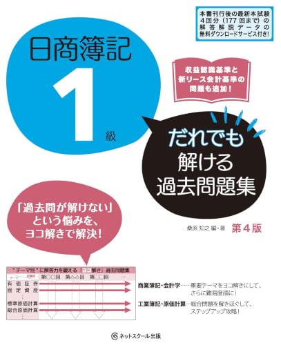 日商簿記1級だれでも解ける過去問題集【第4版】