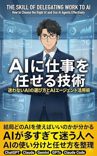 AIに仕事を任せる技術: 迷わないAIの選び方とAIエージェント活用術