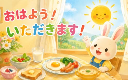 おはよう! いただきます! 挨拶シリーズ