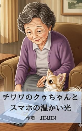 チワワのクゥちゃんとスマホの温かい光: 大人/特にシニア層認知症予防のための絵本 クゥちゃんとAI