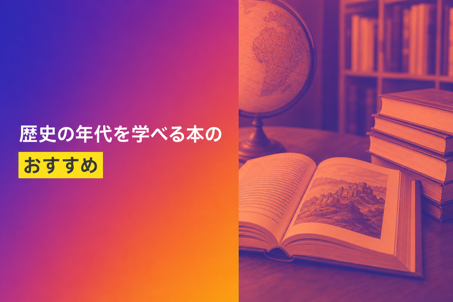 歴史の年代を学べる本のおすすめ人気ランキング25選【2026年版】