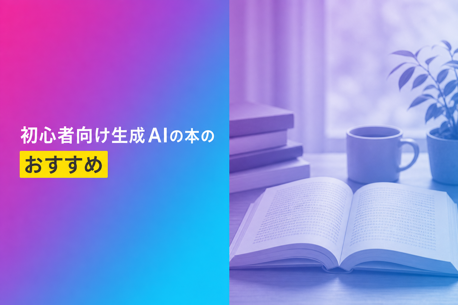 初心者向け生成AIの本のおすすめ人気ランキング25選【2026年版】