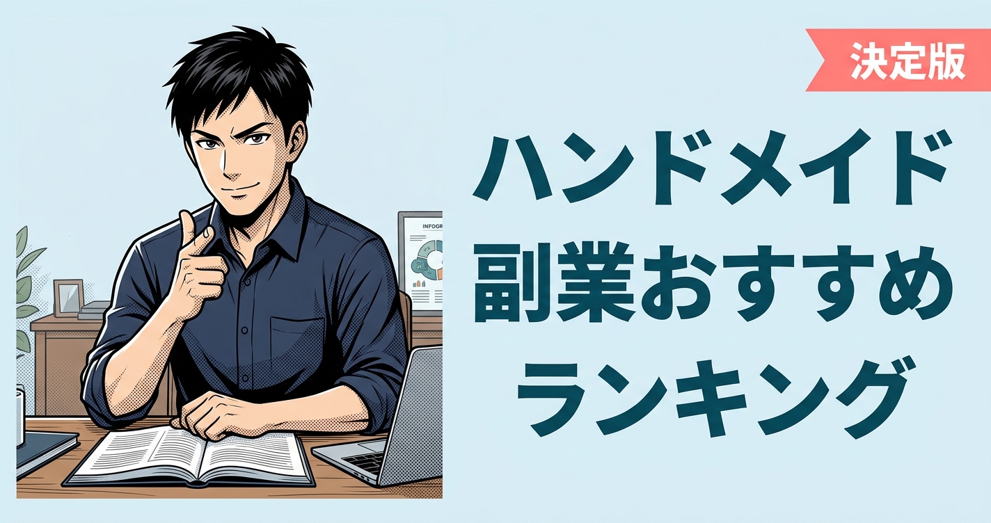 ハンドメイド副業のおすすめ人気ランキング17選【2026年版】