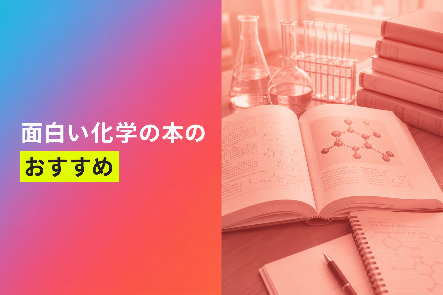 面白い化学の本のおすすめ人気ランキング25選【2026年版】
