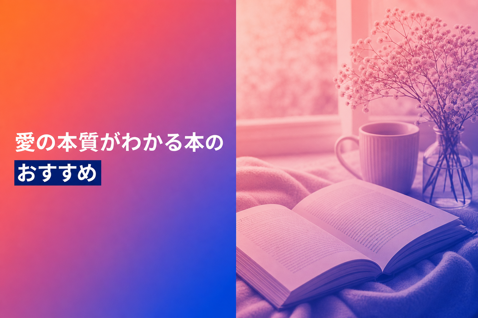 愛の本質がわかる本のおすすめ人気ランキング18選【2026年版】