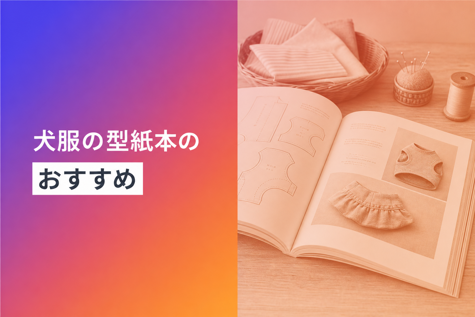 犬服の型紙本のおすすめ人気ランキング25選【2026年版】