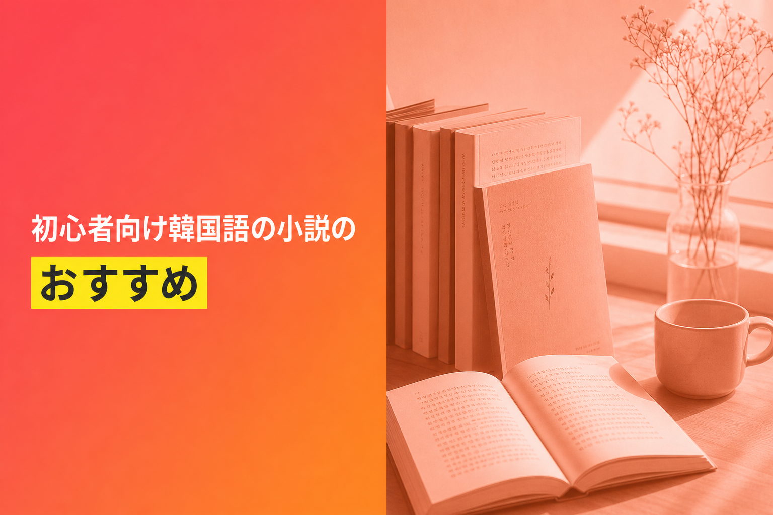初心者向け韓国語の小説のおすすめ人気ランキング18選【2026年版】