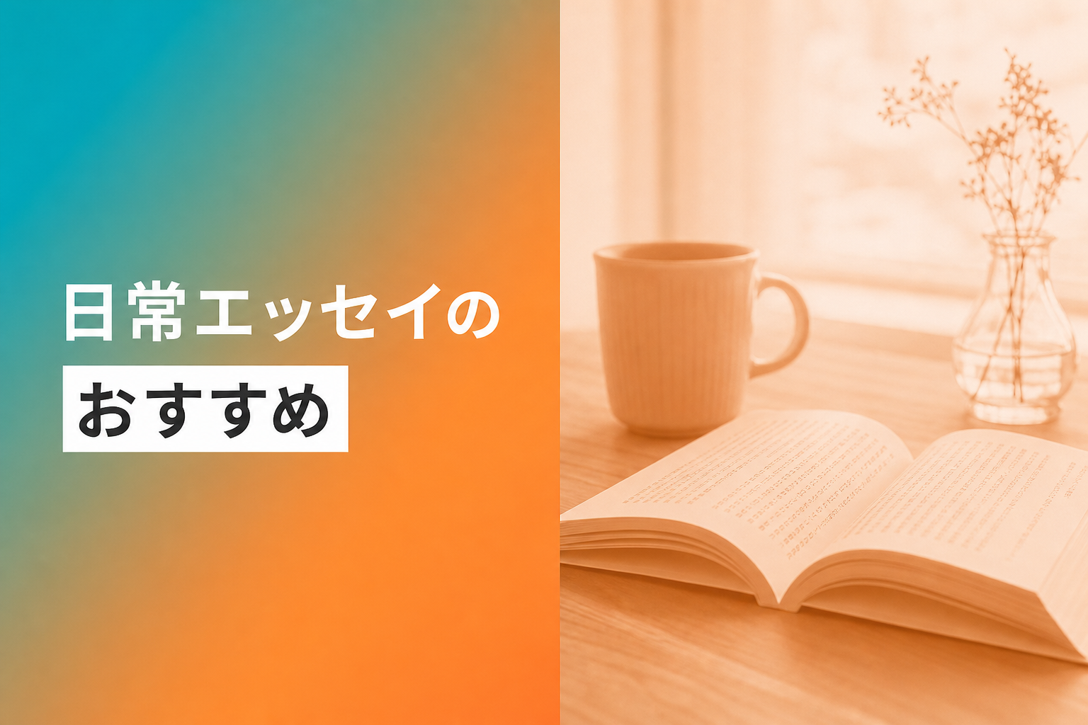 日常エッセイのおすすめ人気ランキング25選【2026年版】