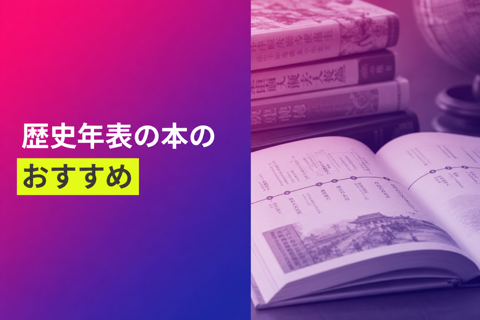 歴史年表の本のおすすめ人気ランキング25選【2026年版】