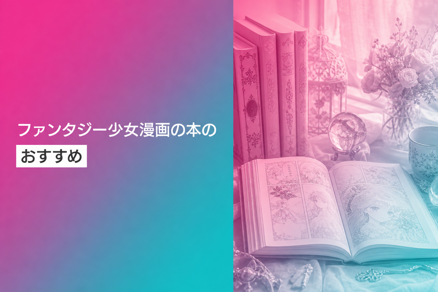ファンタジー少女漫画の本のおすすめ人気ランキング19選【2026年版】