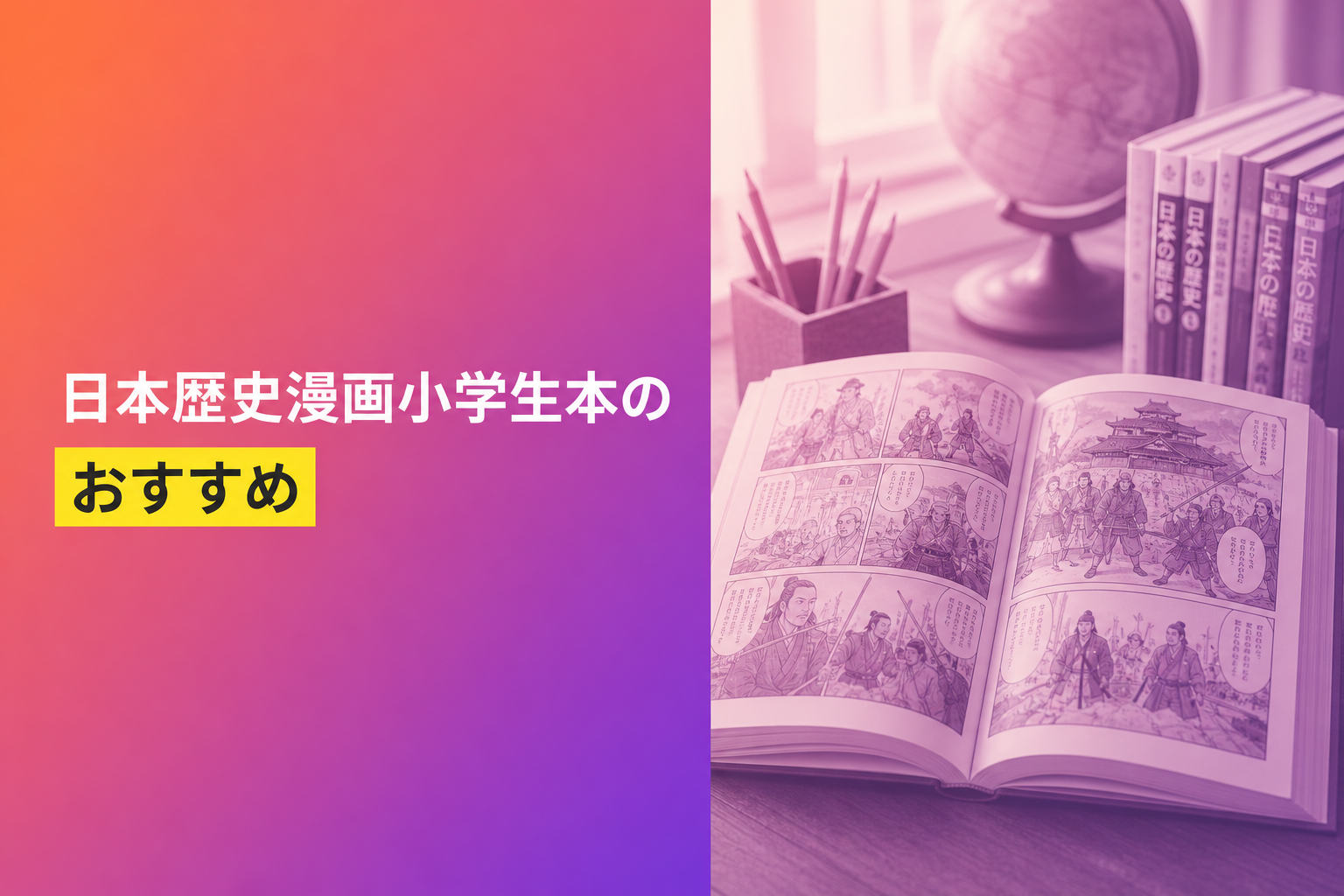 日本歴史漫画小学生本のおすすめ人気ランキング25選【2026年版】