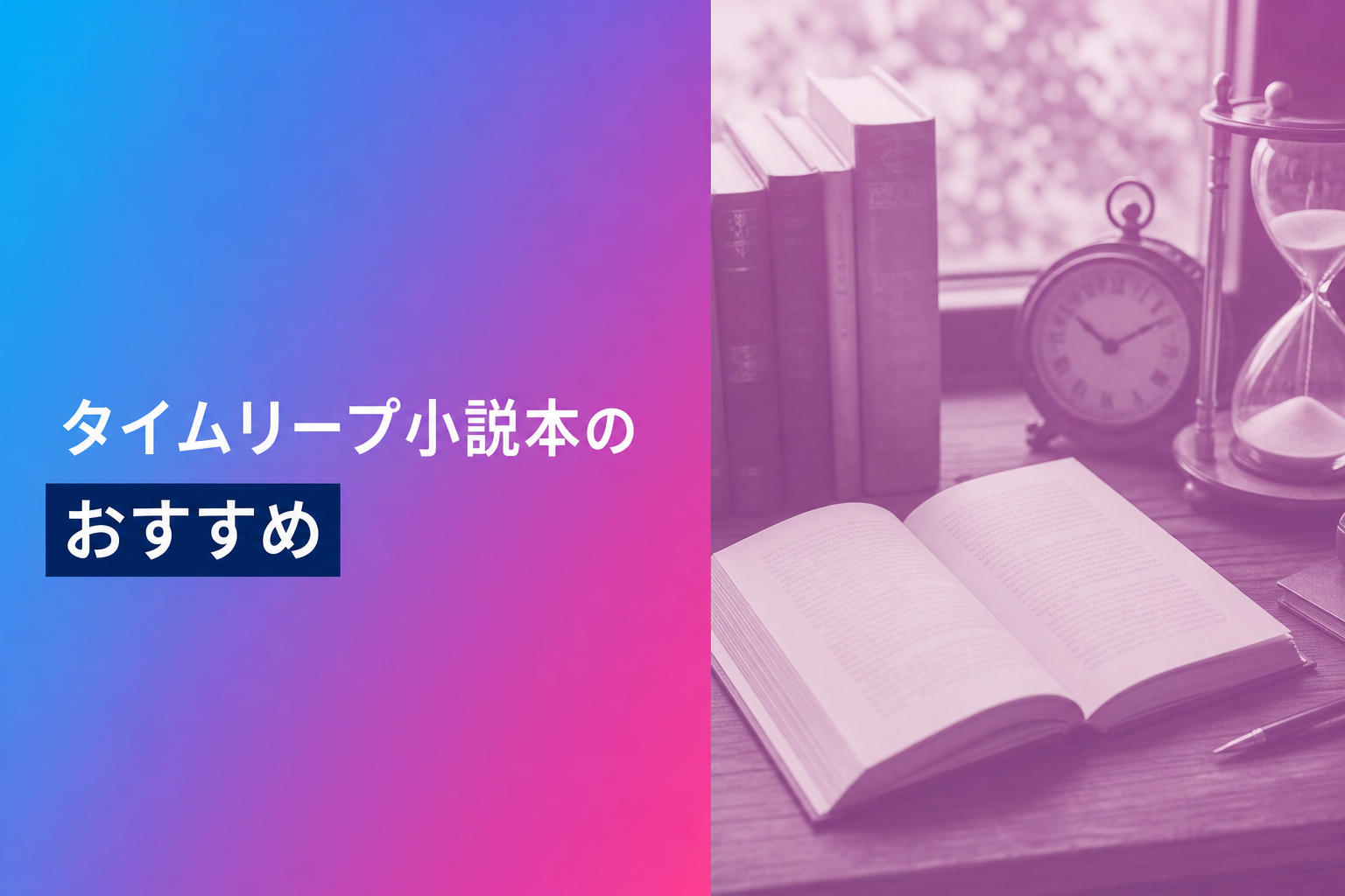 タイムリープ小説本のおすすめ人気ランキング18選【2026年版】