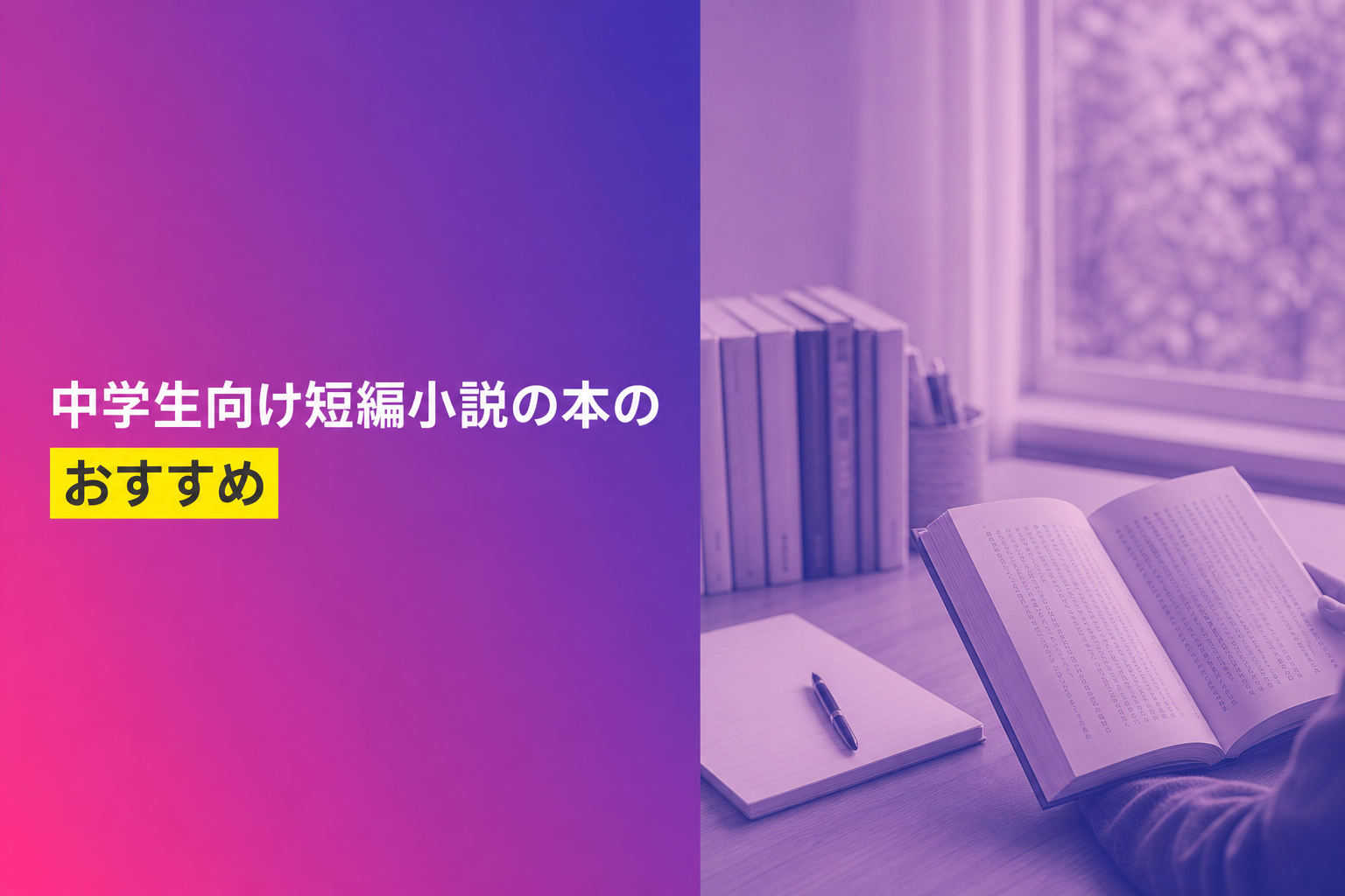 中学生向け短編小説の本のおすすめ人気ランキング23選【2026年版】