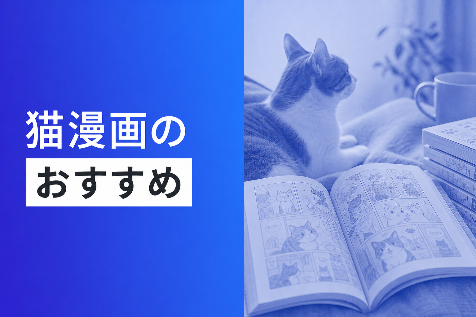 猫漫画のおすすめ人気ランキング25選【2026年版】