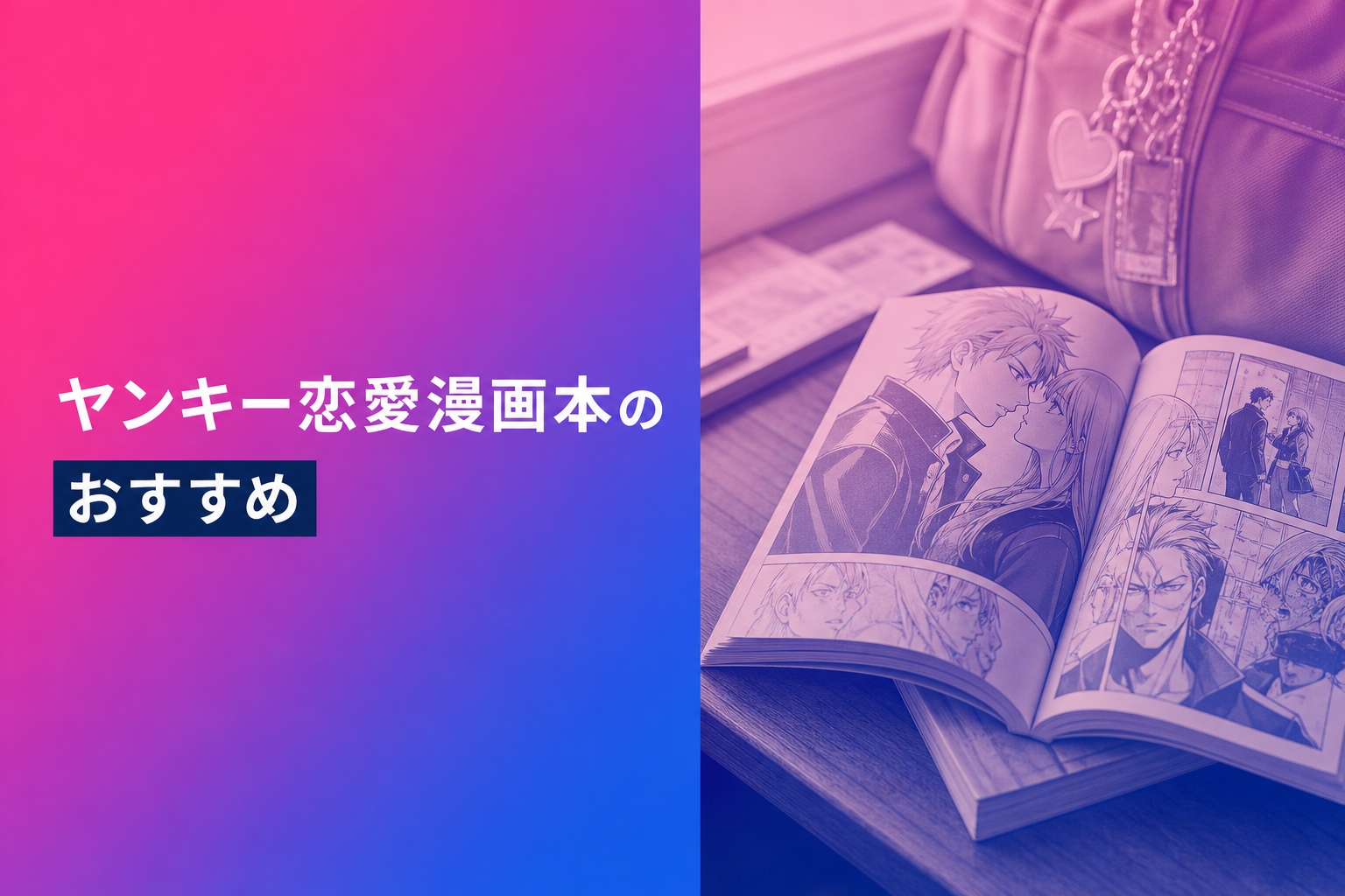 ヤンキー恋愛漫画本のおすすめ人気ランキング15選【2026年版】