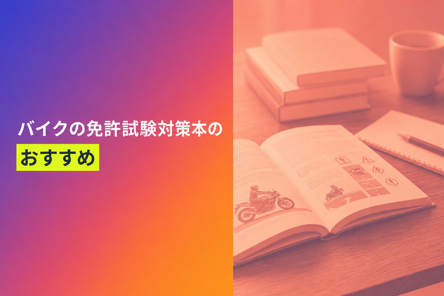 バイクの免許試験対策本のおすすめ人気ランキング25選【2026年版】