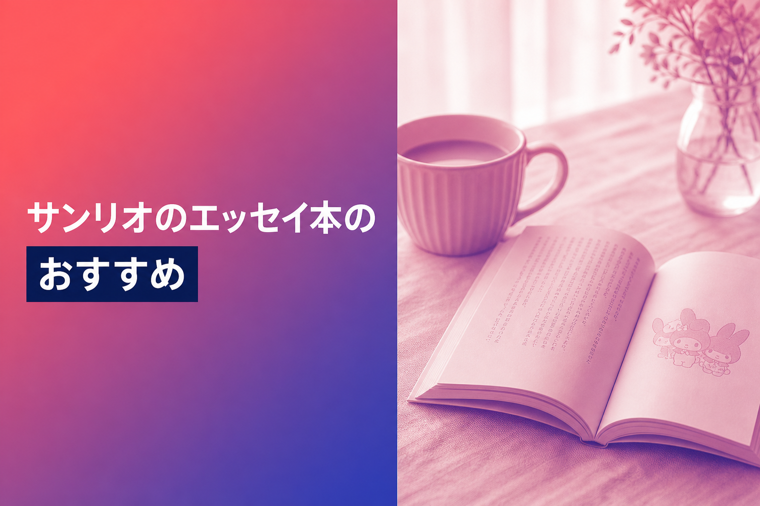 サンリオのエッセイ本のおすすめ人気ランキング20選【2026年版】