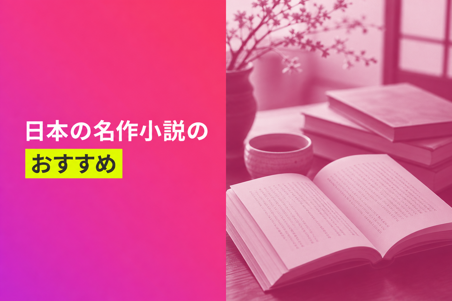 日本の名作小説のおすすめ人気ランキング25選【2026年版】