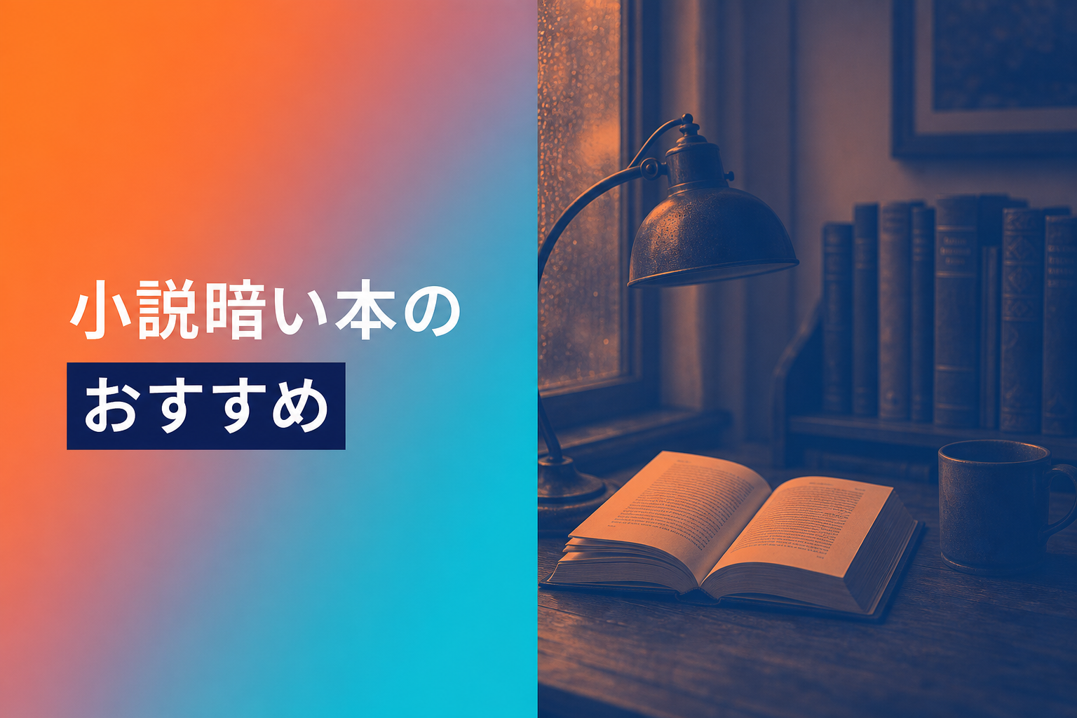 小説暗い本のおすすめ人気ランキング25選【2026年版】