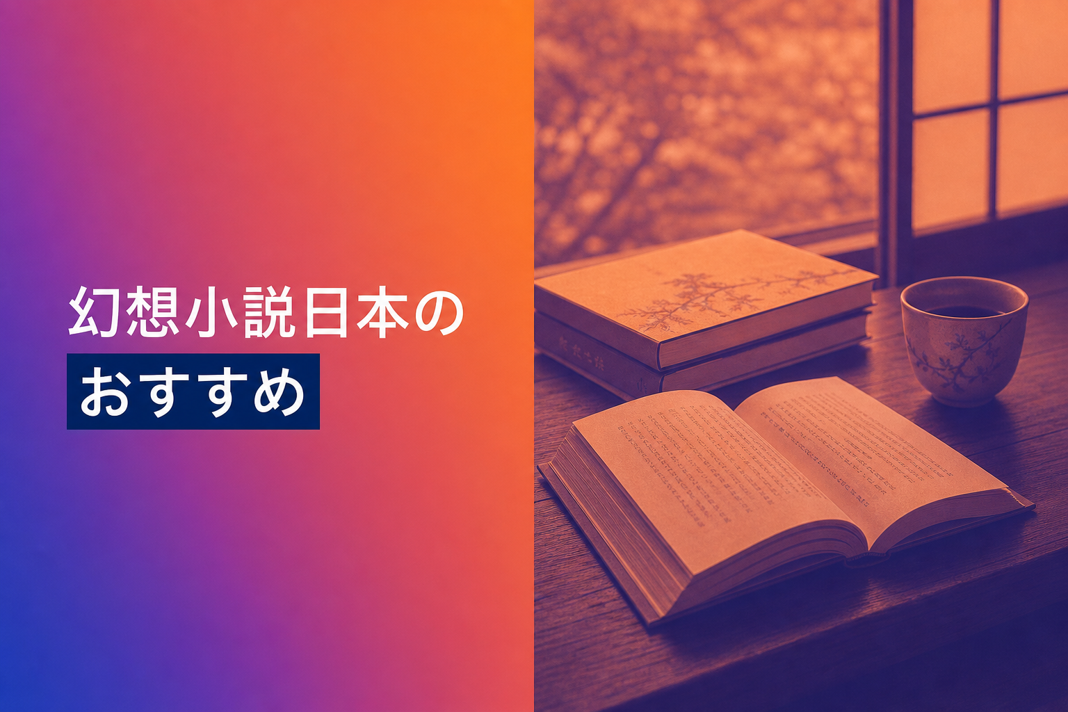 幻想小説日本のおすすめ人気ランキング25選【2026年版】