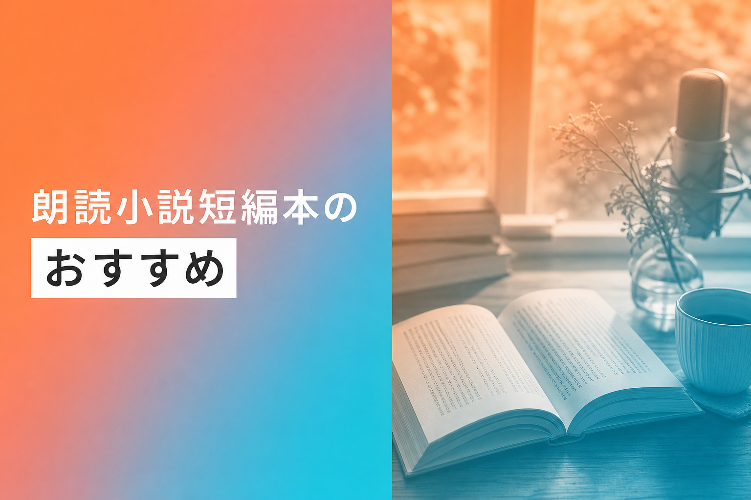 朗読小説短編本のおすすめ人気ランキング20選【2026年版】