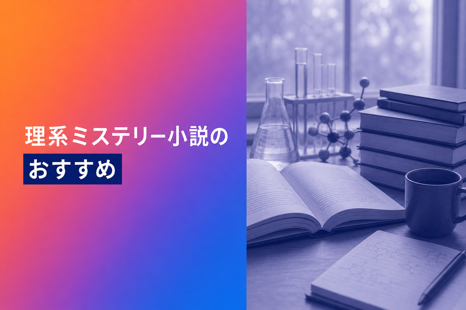 理系ミステリー小説のおすすめ人気ランキング10選【2026年版】